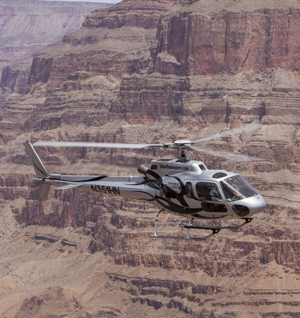 Save up to $50 per person on the Grand Canyon helicopter extended air only tour. This is the longest Grand Canyon helicopter tour covering 30 miles of Canyon! 