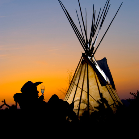 This getaway includes a Grand Canyon helicopter tour with exclusive landing and overnight cabin stay at the Grand Canyon Western Ranch including meals and Cowboy campfire entertainment. Choose from an optional horseback ride, or horse-drawn wagon buffalo safari tour
